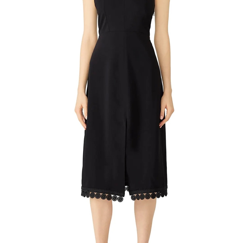 Elegant Black Midi Dress